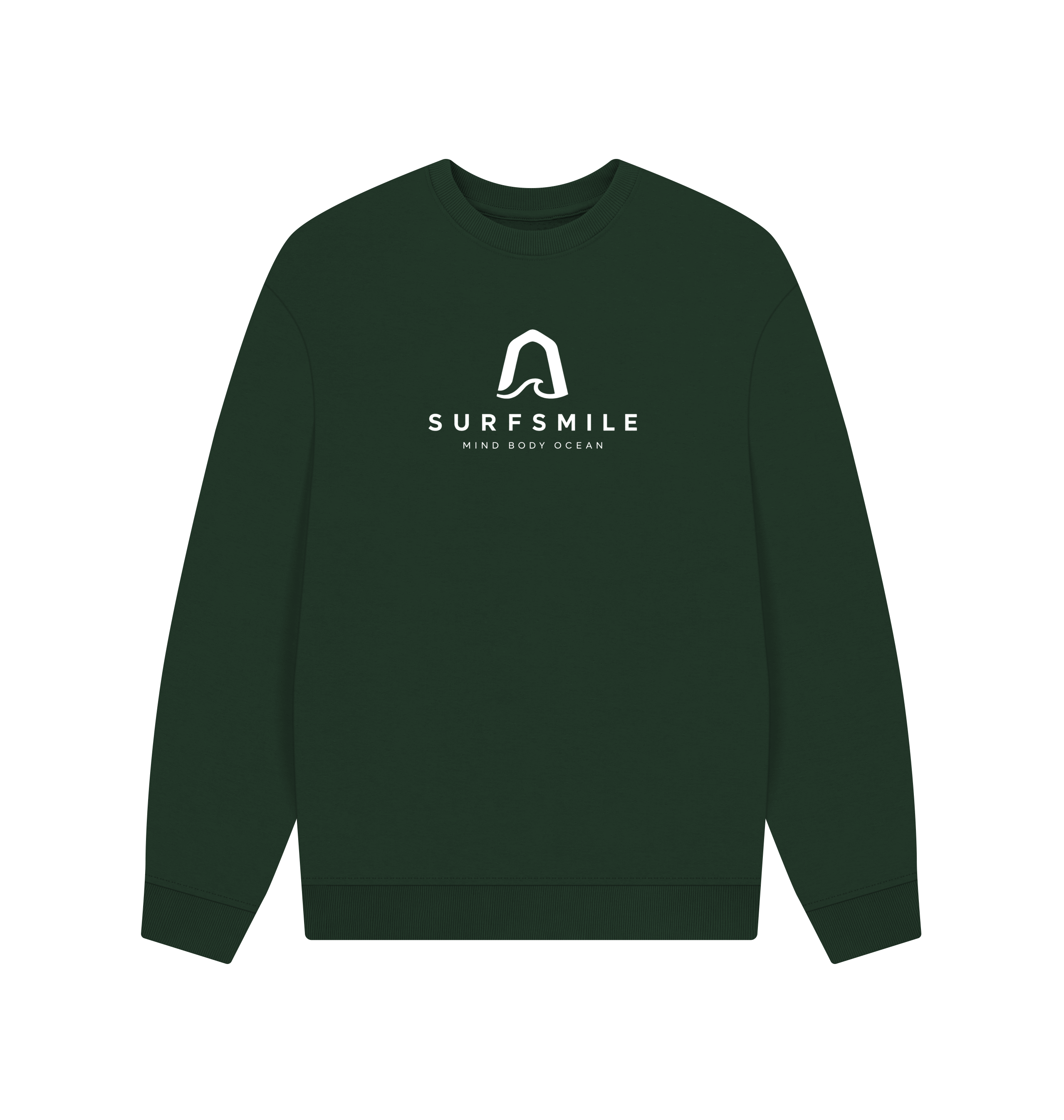 Evergreen Printed Sweater Front