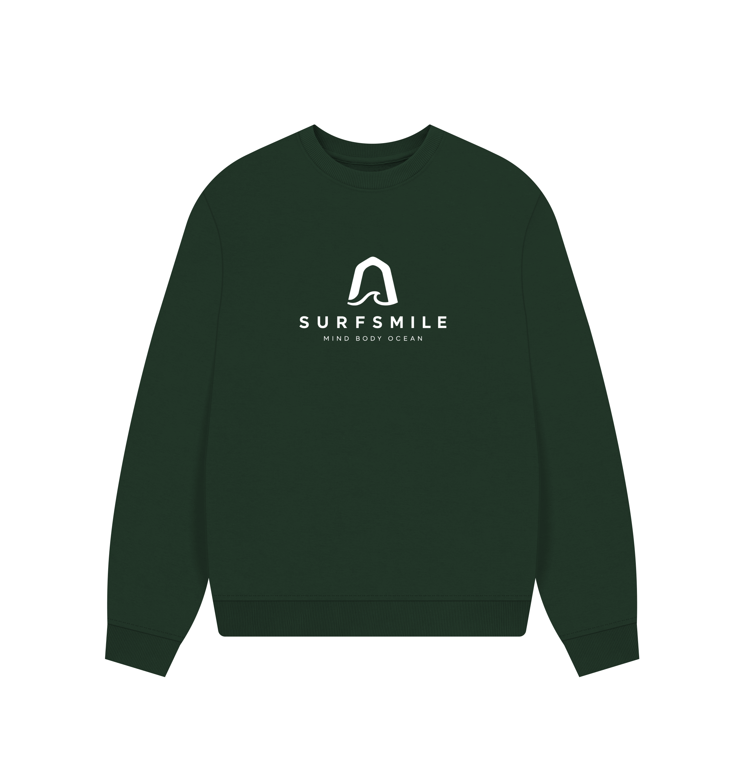 Evergreen Printed Sweater Front