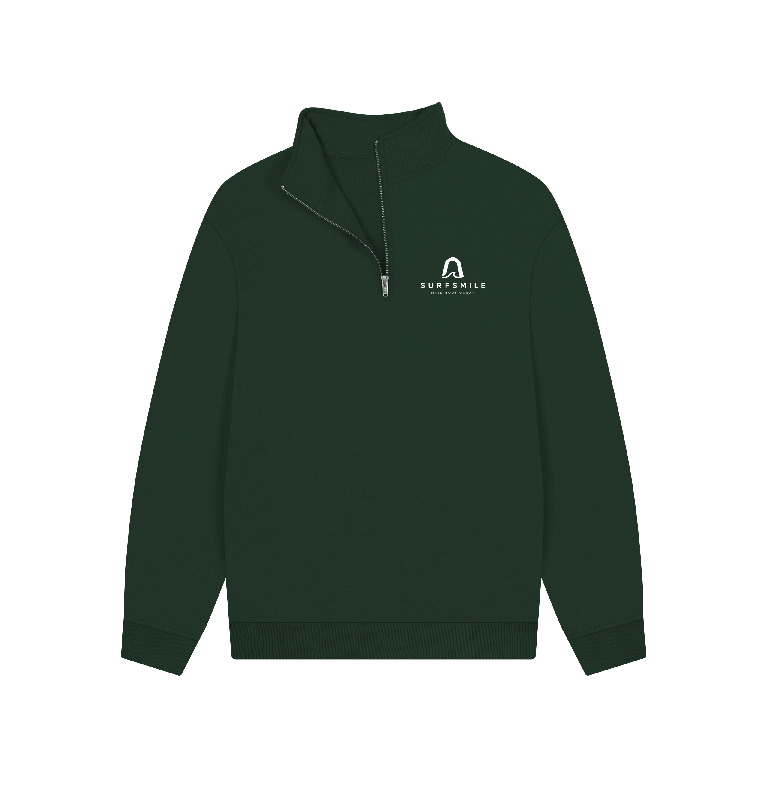 Evergreen Printed Sweater Front