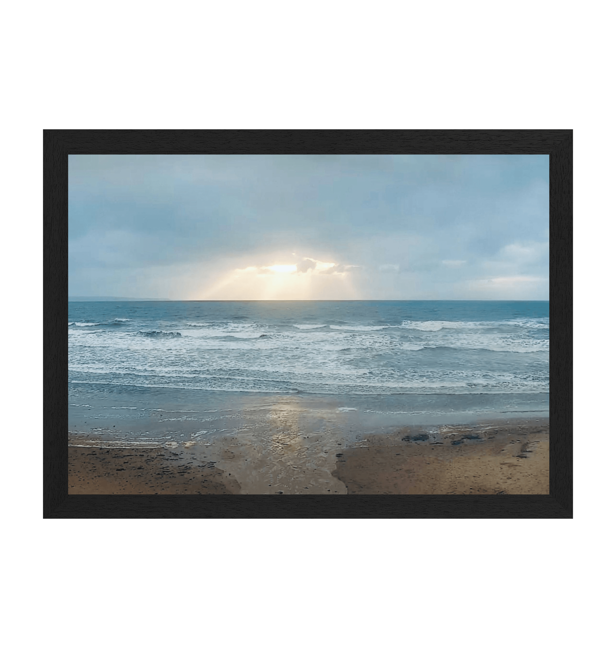 Black Frame Canvas Print Front