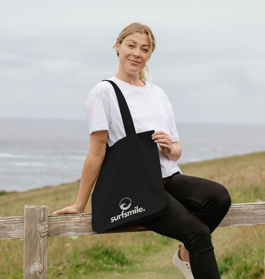 surfsmile tote bag