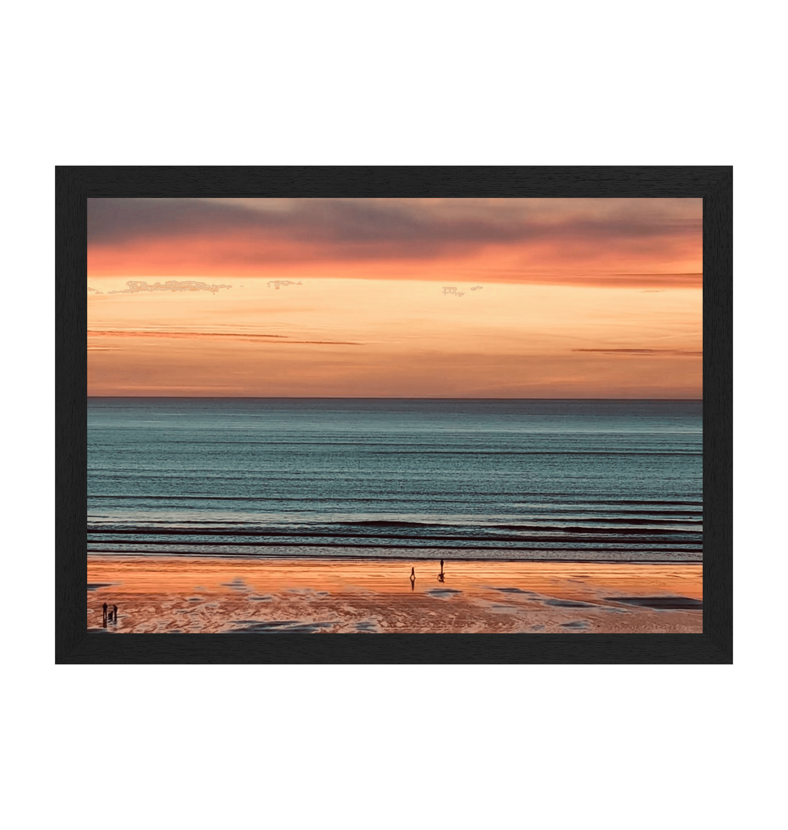 Black Frame Canvas Print Front